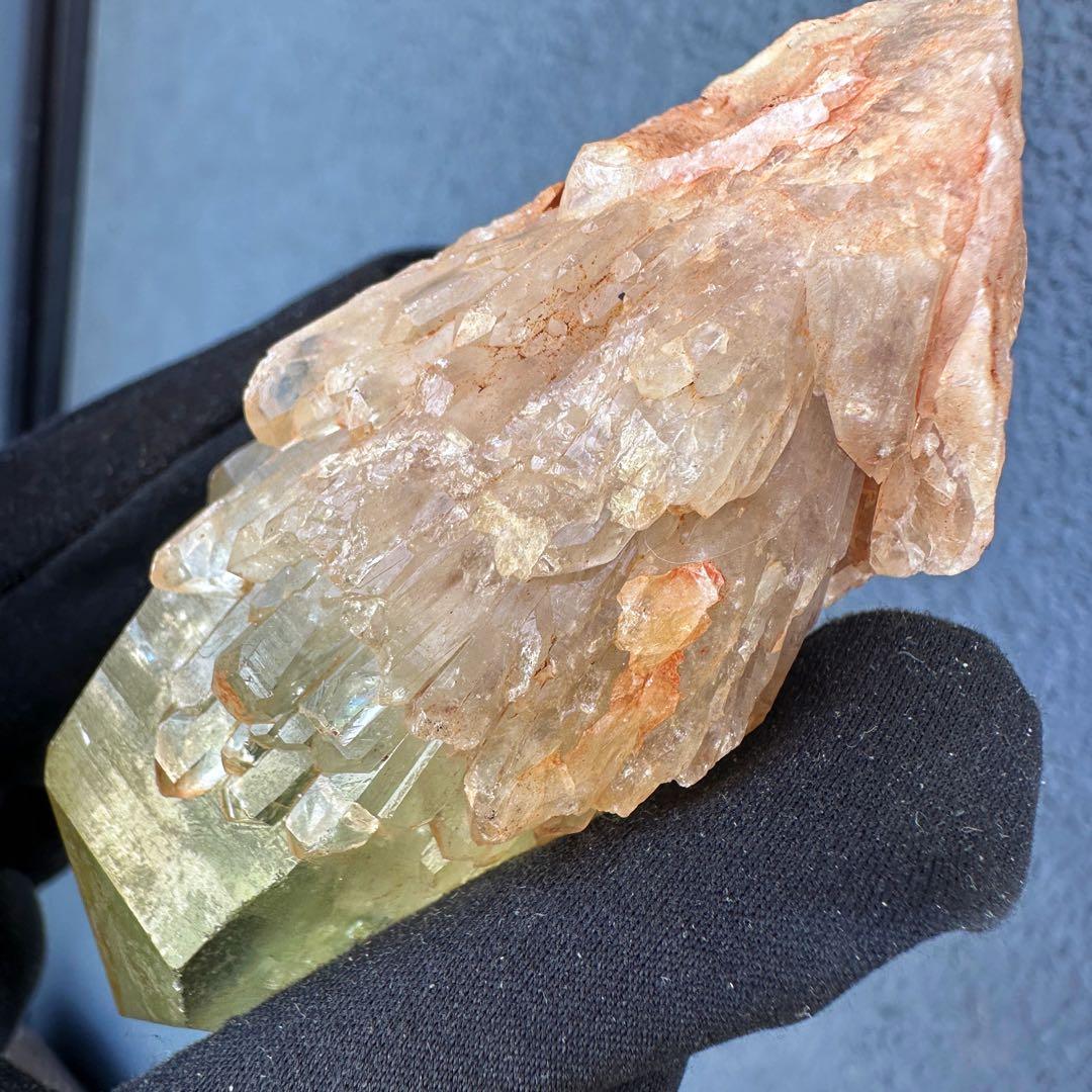 【金運】爆アレ❗️レインボー☆ファントム シトリン スピリットクォーツA1620