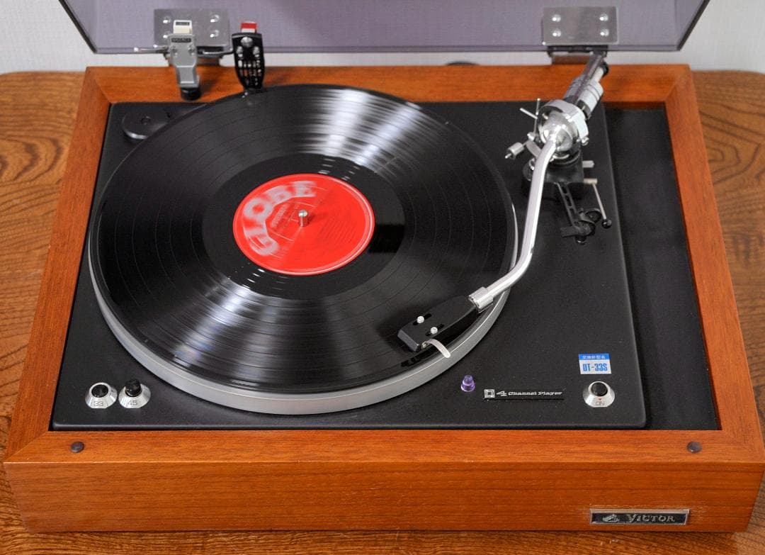 ★レコード体験！～70年代のビクター製プレーヤー♪