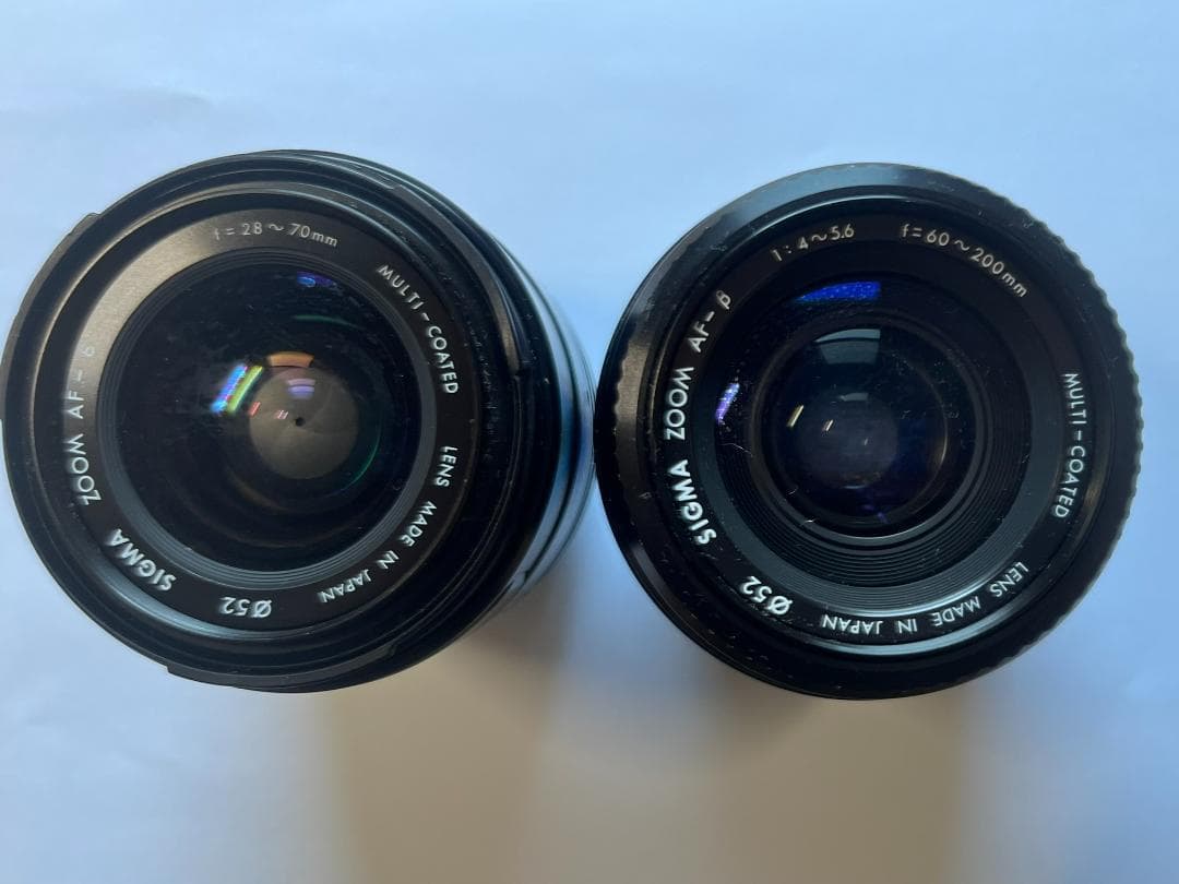 SIGMA ズームレンズ 28-70mm 60-200mm