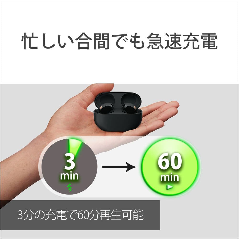 新品未使用未開封 SONY ワイヤレスイヤホン WF-1000XM5 ブラック