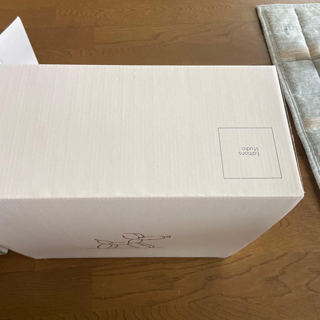 ジェフクーンズ　バルーン　ドッグ　オブジェ　新品【未使用に近い　グレー