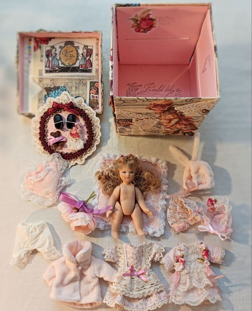 ビスクドール　ミニョネット　プレゼンテーション　Handmade