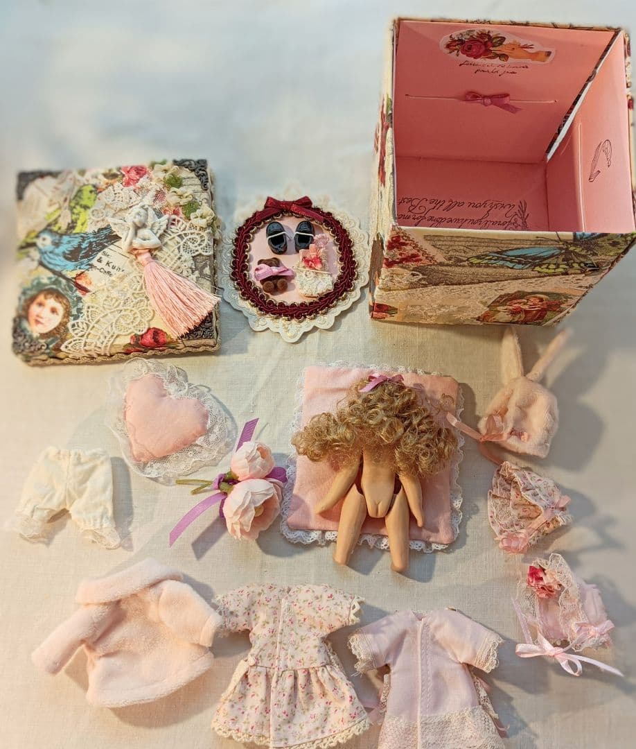 ビスクドール　ミニョネット　プレゼンテーション　Handmade