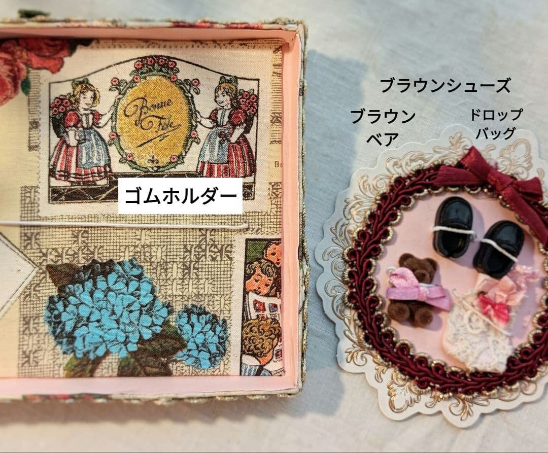 ビスクドール　ミニョネット　プレゼンテーション　Handmade