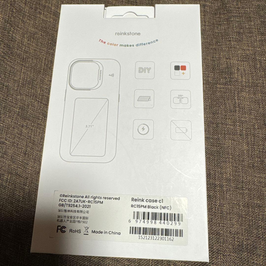 iPhoneアクセサリー Reink Case C1 iPhone 15 pro max