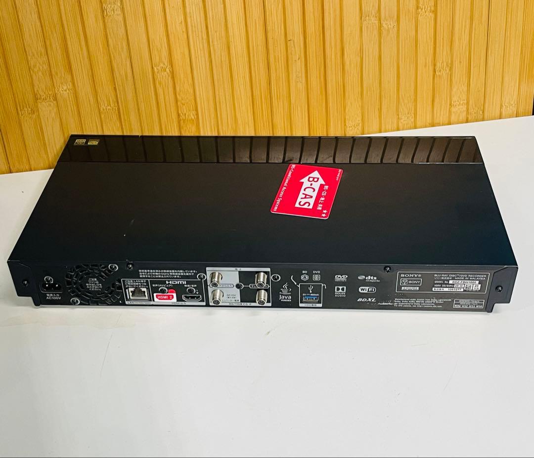 ジャンクSONY Blu-ray レコーダー ブルーレイ BDZ-FBW1000