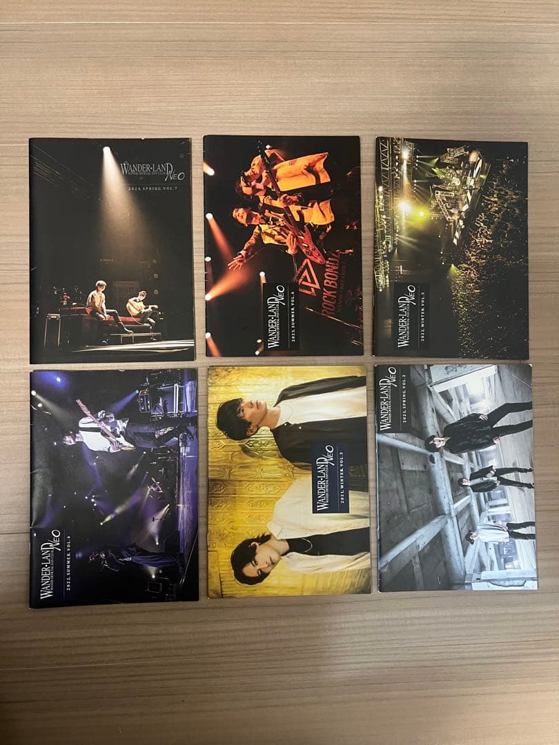 WANDS ワンズ　会報誌 WANDAR LAND NEO2〜7 6冊セット