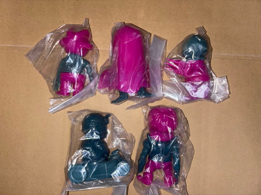 5個セット CURE ヘルボックス HELL BOX ソフビ 未使用品
