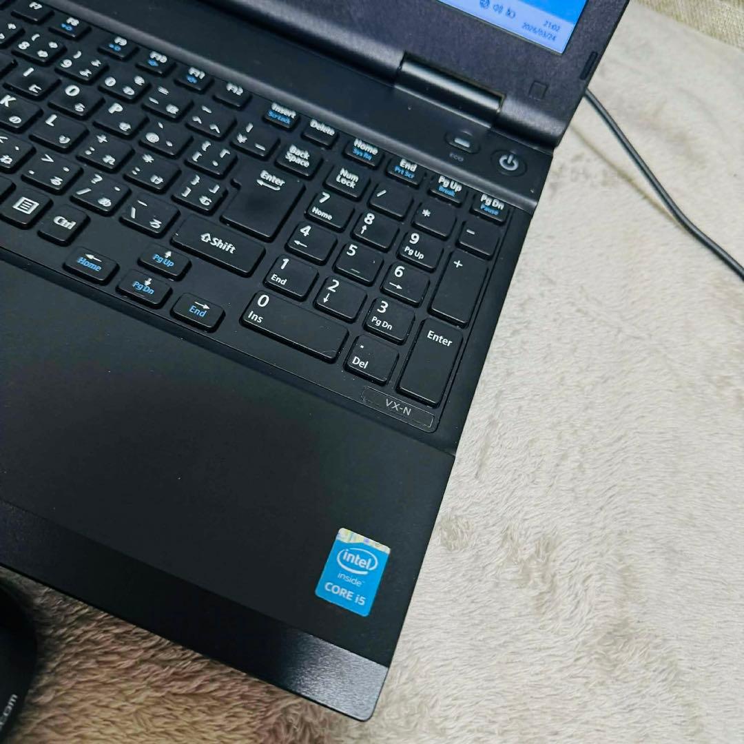 S352 NECノートパソコン i5メモリ8G高速Windows11オフィス付き