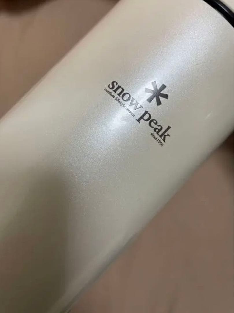 スノーピーク　システムボトル　500 白
