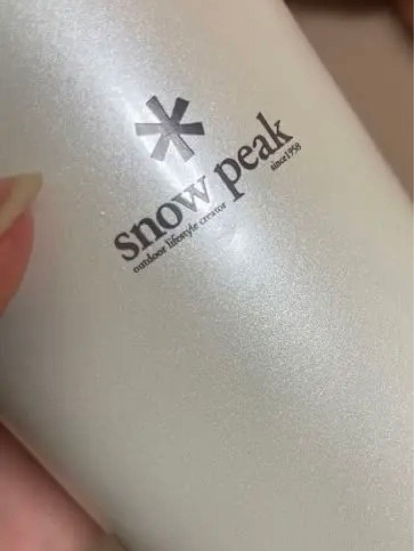 スノーピーク　システムボトル　500 白