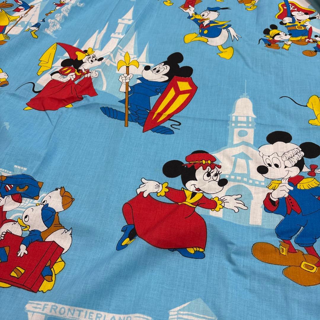 新品未使用ミッキーミニービンテージシーツデッドストック