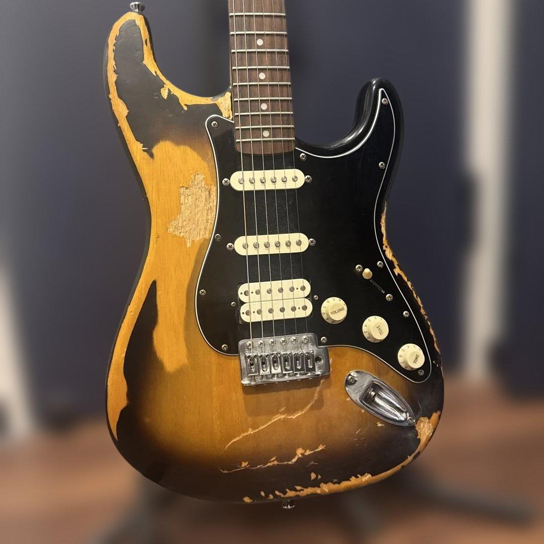 Squier 調整済みSRVライク　ストラトキャスター