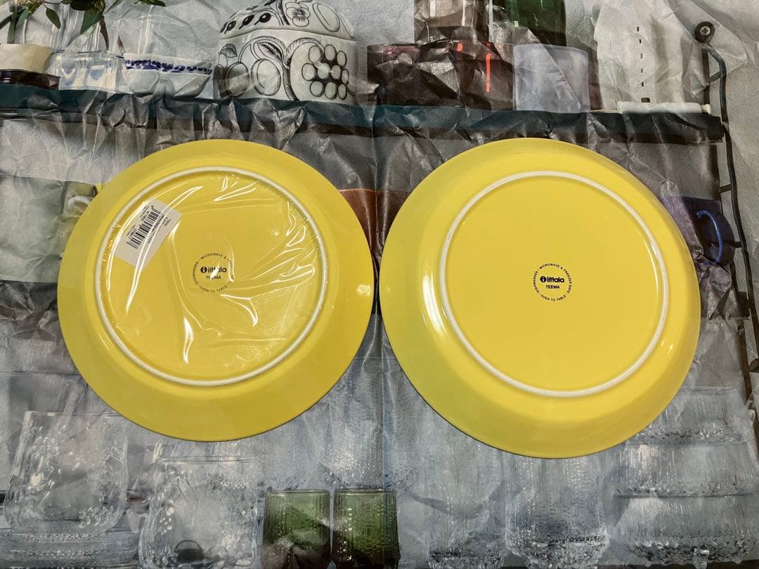  Teema 廃盤イエロー　23㎝/26㎝　２枚セット　旧ロゴ