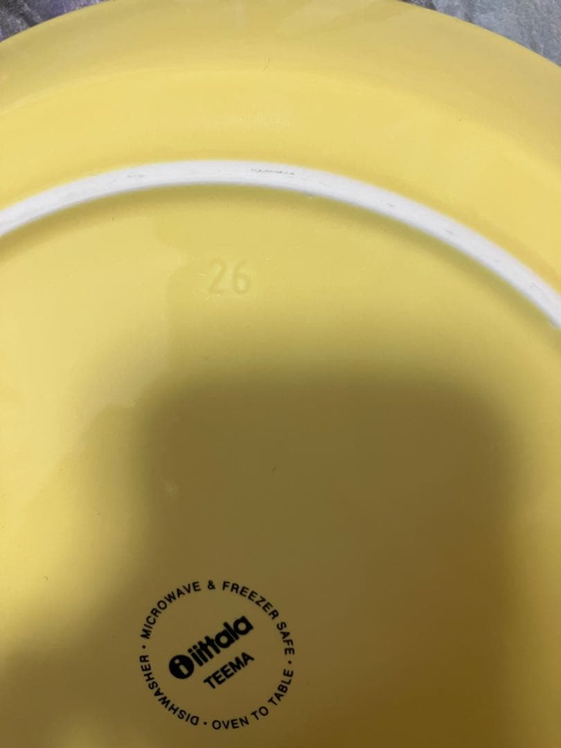  Teema 廃盤イエロー　23㎝/26㎝　２枚セット　旧ロゴ