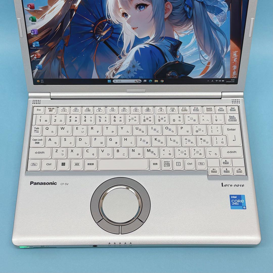 005 美品 レッツノートCF-SV1 i5 第11世代 8GB office