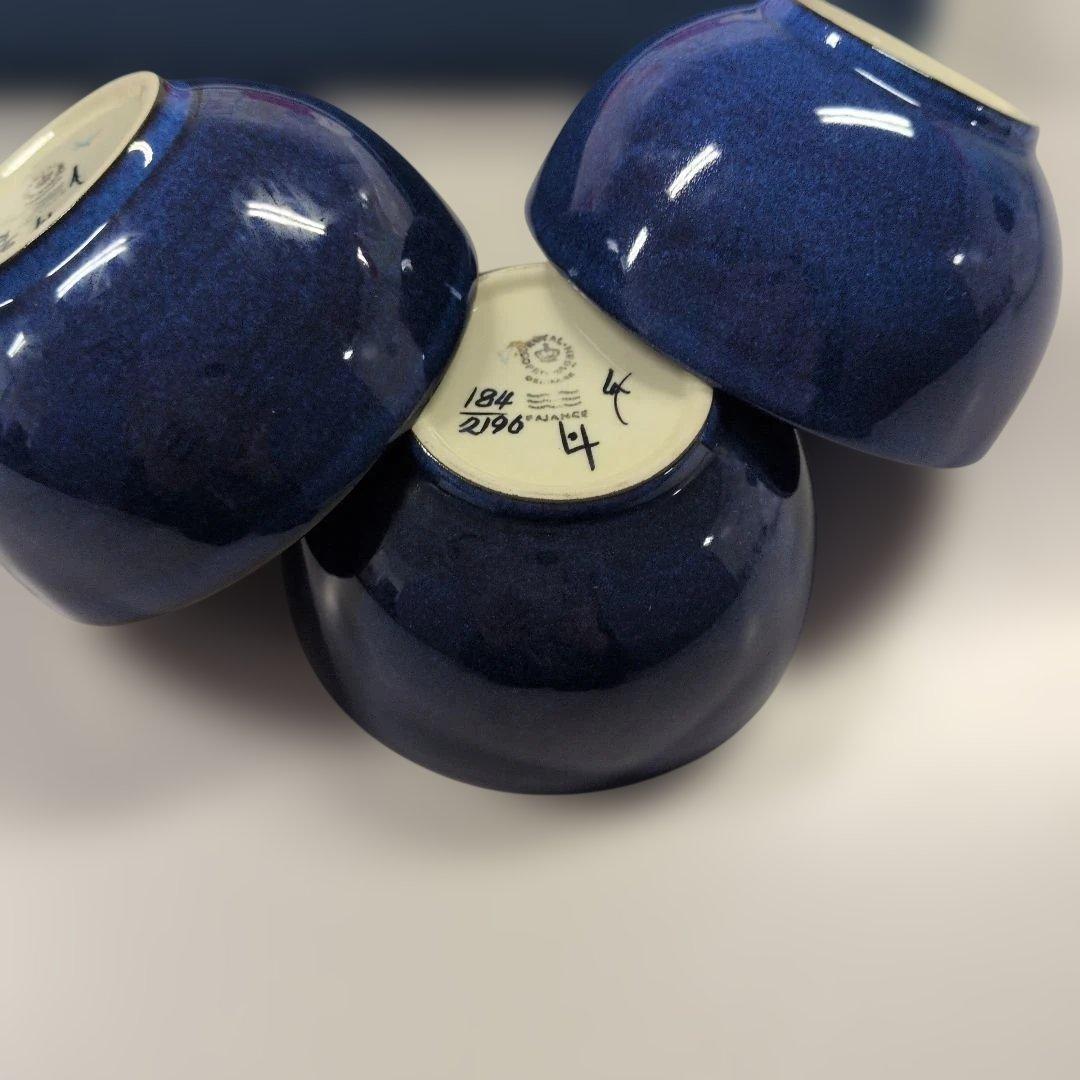 ロイヤルコペンハーゲン多色使いのボウル 3個セット多目的サラダボール等