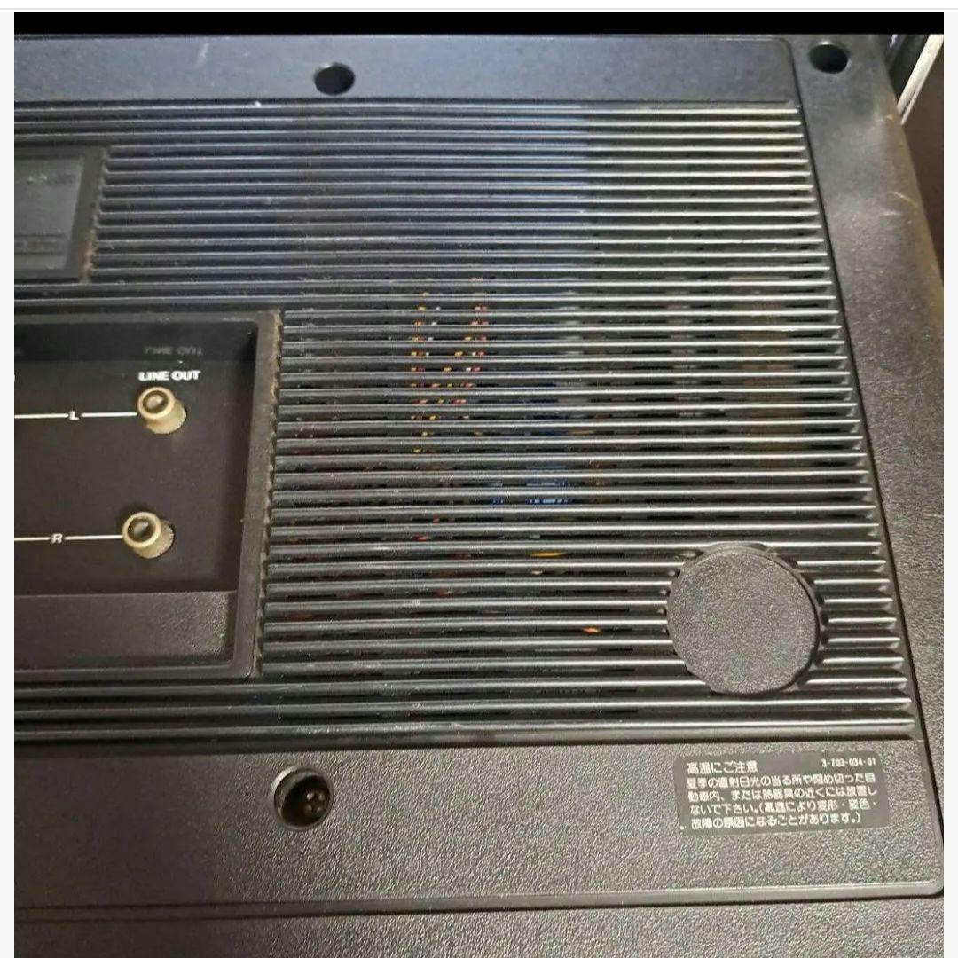 SONY CF-6500 ラジカセ FM/AMラジオ動作確認済アンテナ破損レトロ