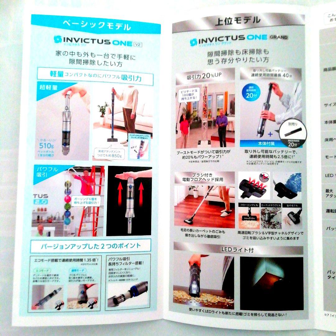 [未使用品]　インビクタスワングランド　 スティッククリーナー　(フルセット)