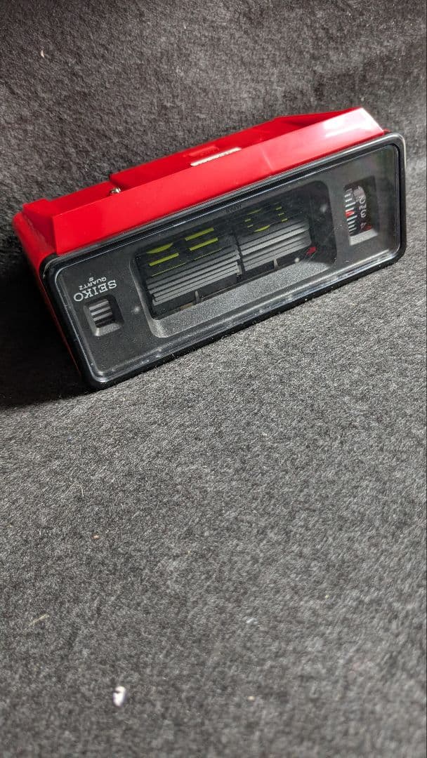 【箱付】SEIKO パタパタ時計 QN451R 平成元年 トンネル工事記念