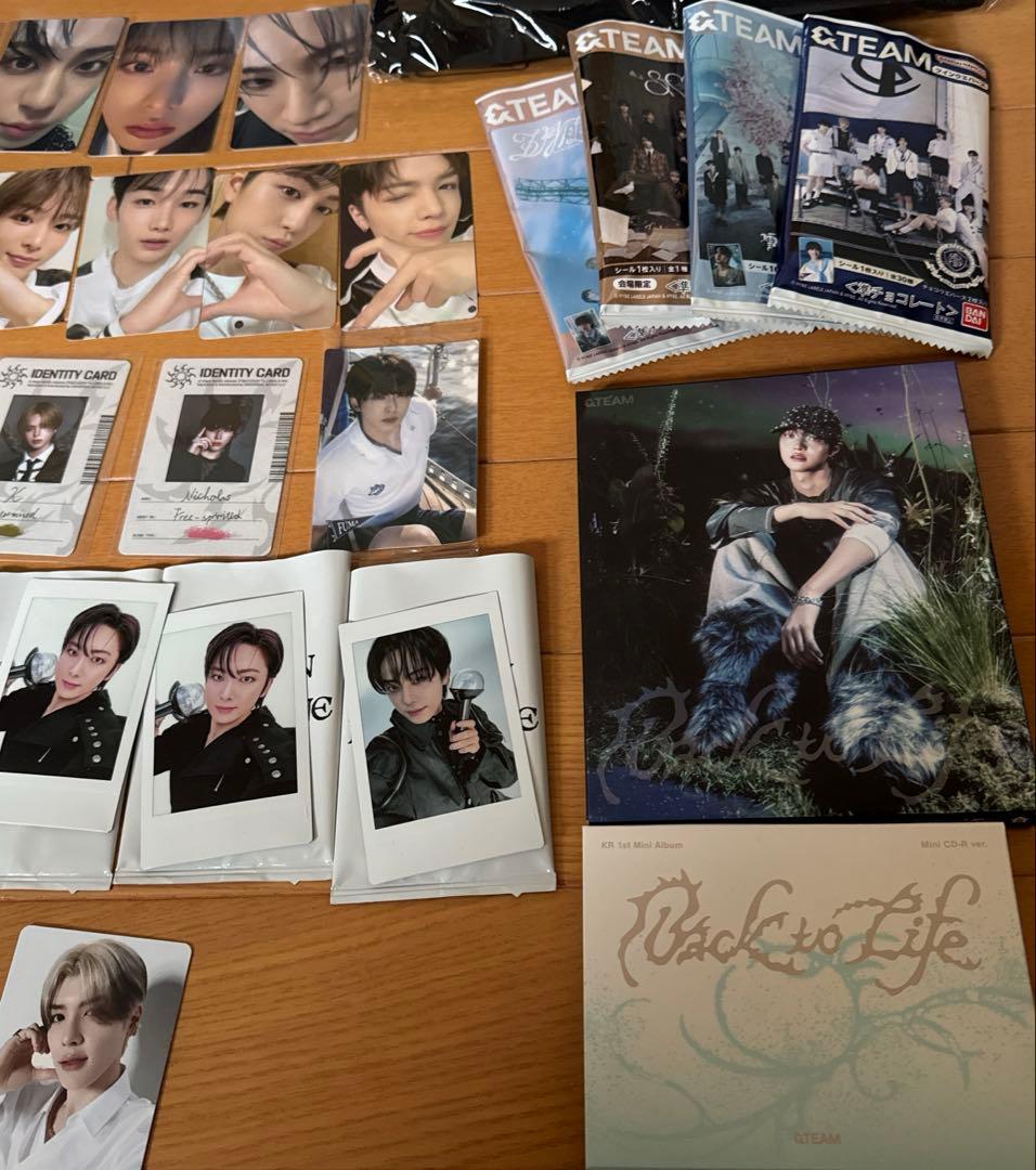 &TEAM トレカ59枚&CD、BAG、ツアー&ファンミグッズ　公式　3年分