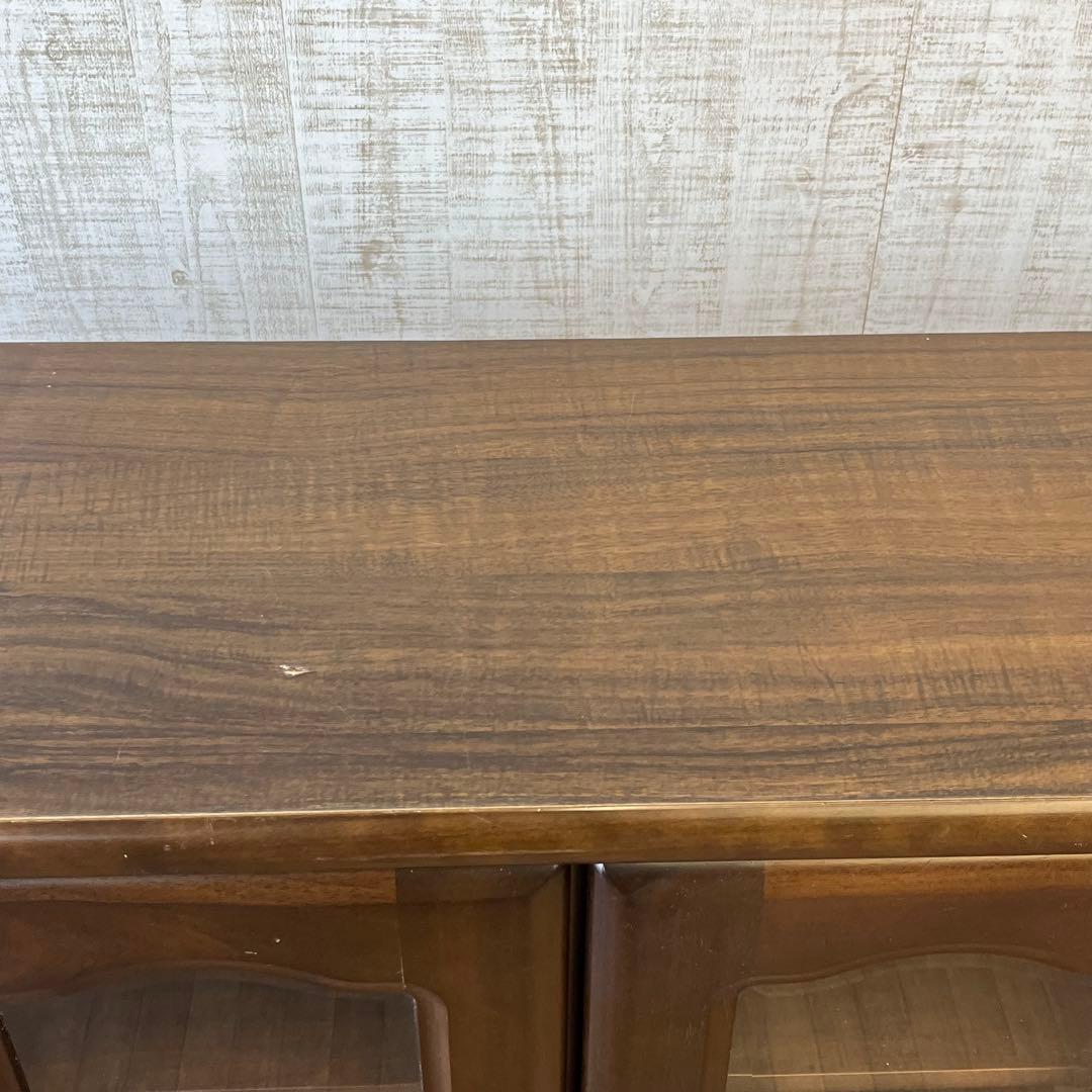 【アンティーク】昭和レトロ 木製 サイドボード カップボード 古家具 古民家