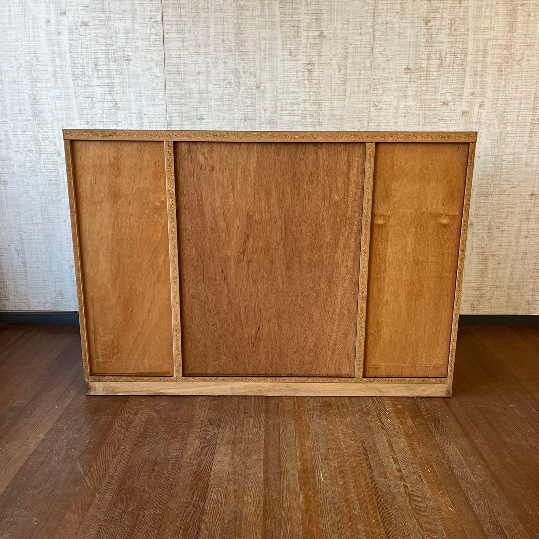 【アンティーク】昭和レトロ 木製 サイドボード カップボード 古家具 古民家