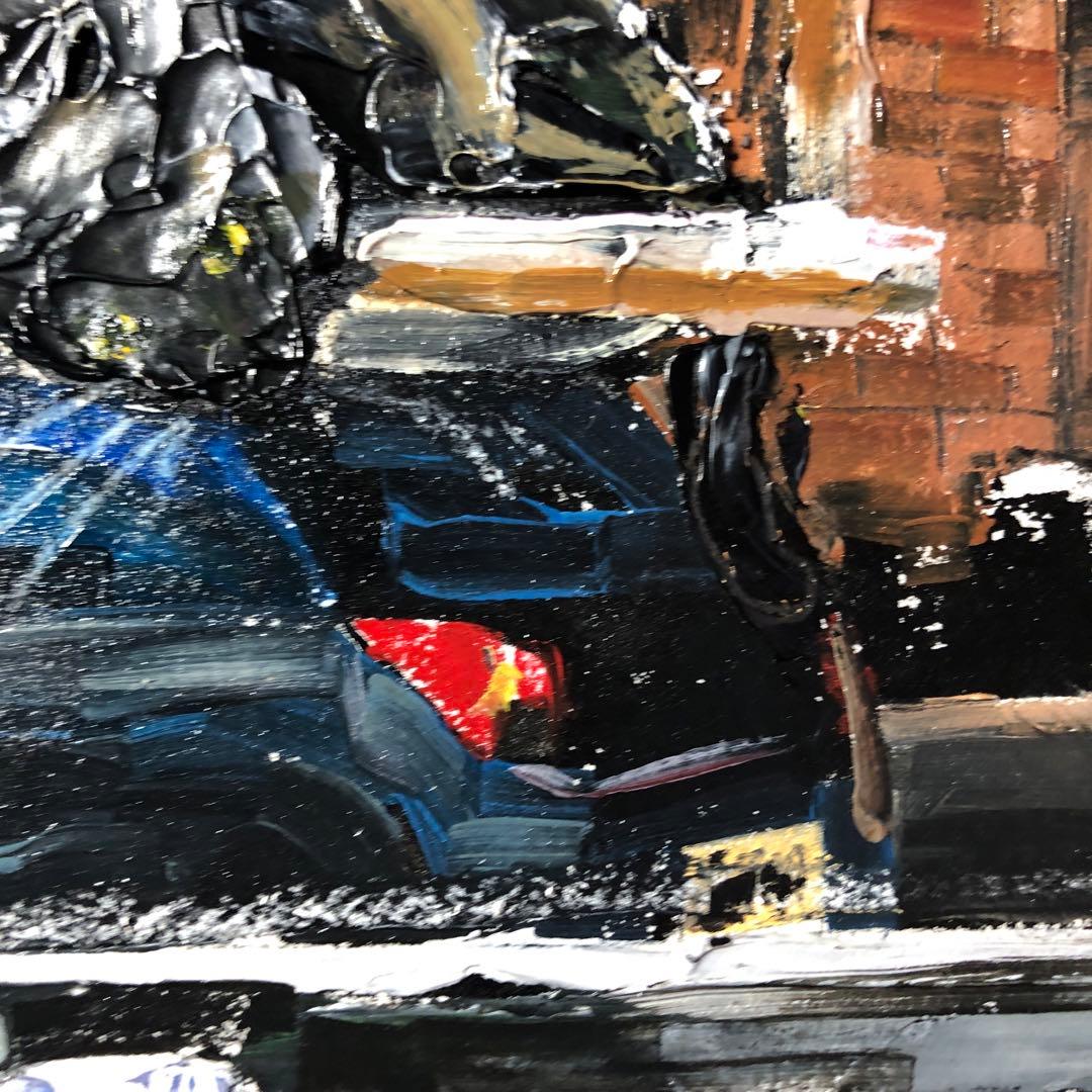 油彩『Weekday Off』