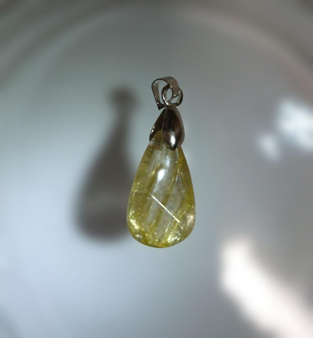 ルチルクォーツペンダントトップ