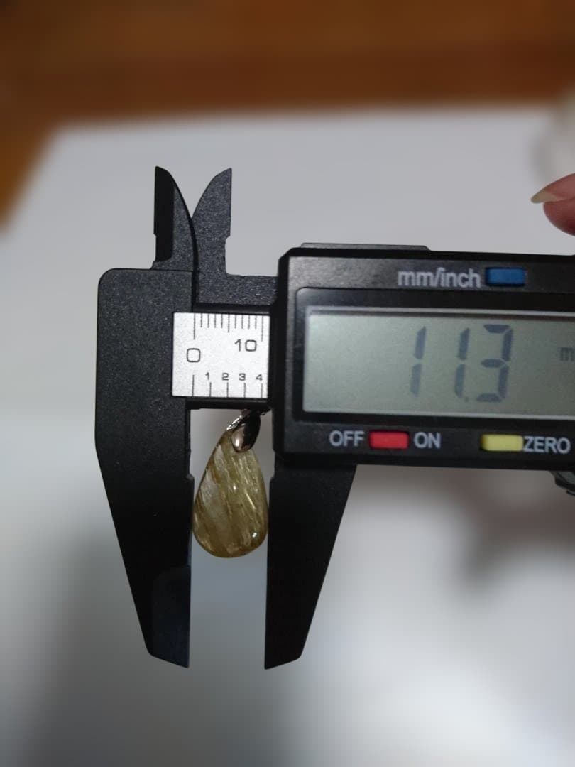 ルチルクォーツペンダントトップ