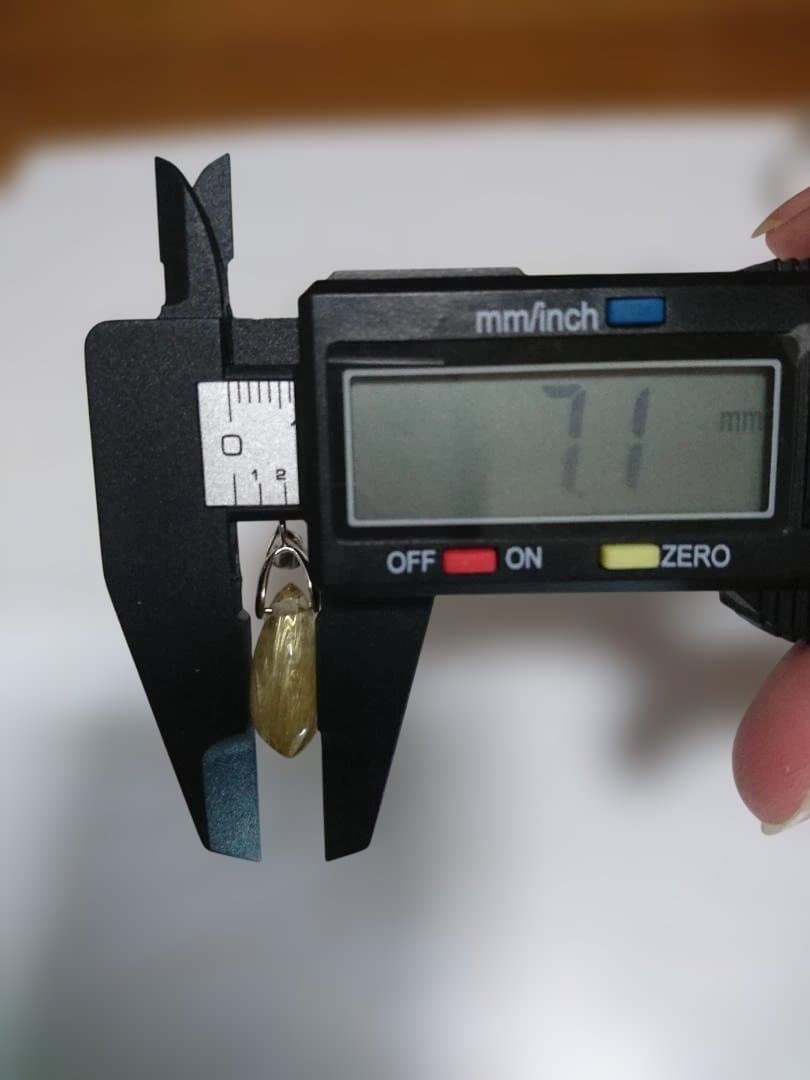 ルチルクォーツペンダントトップ