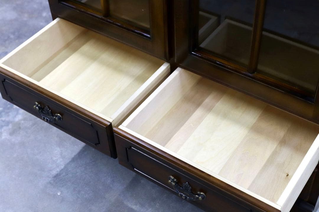 GMIK63○karimoku / カリモク コロニアル 食器棚 カップボード