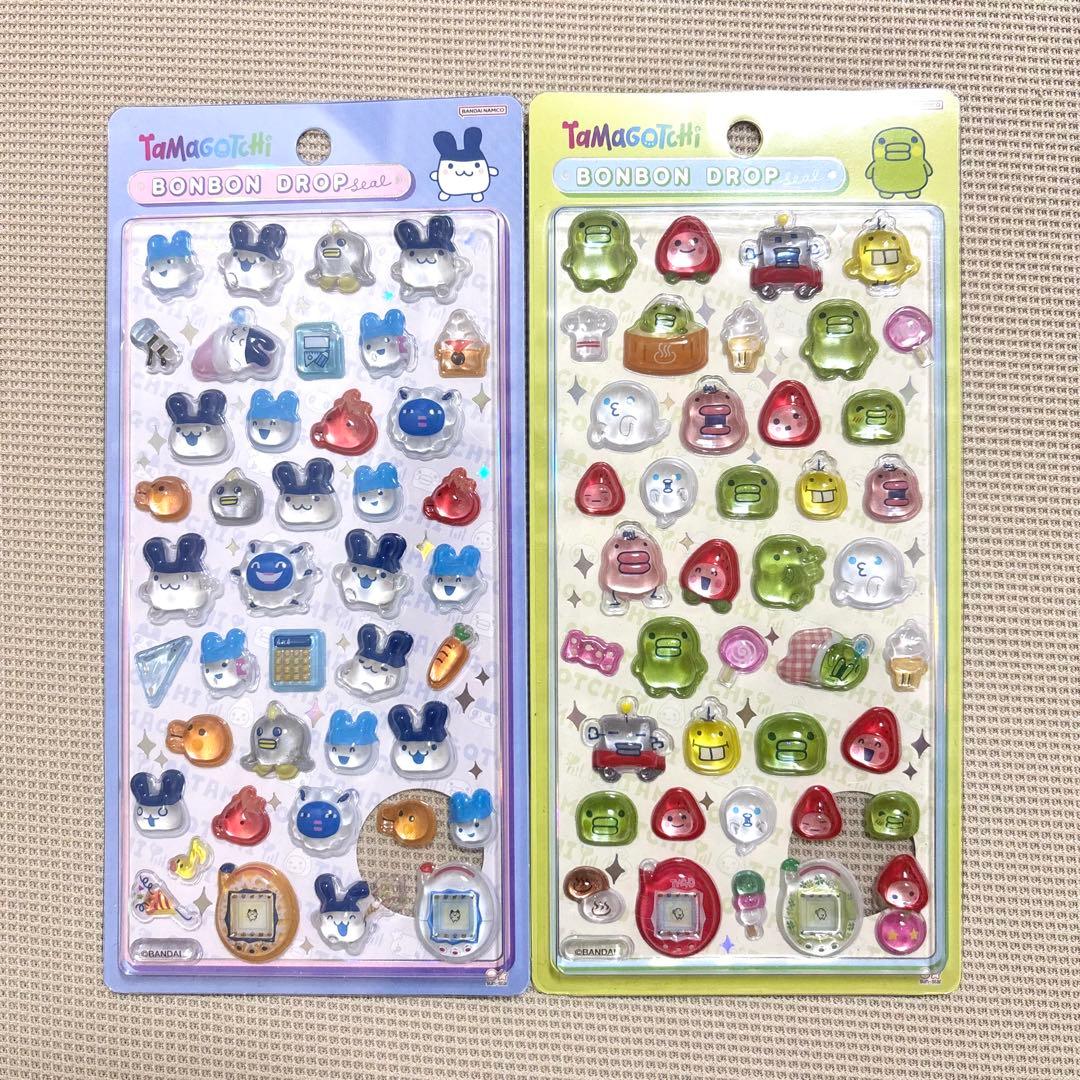 正規品 たまごっち ボンボンドロップシール 4種セット