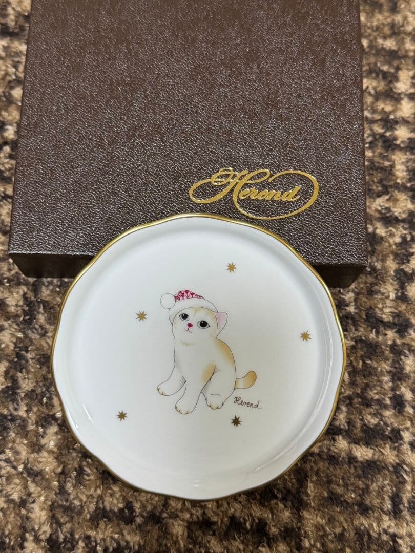 新品　Herend　プチプレート２枚セット