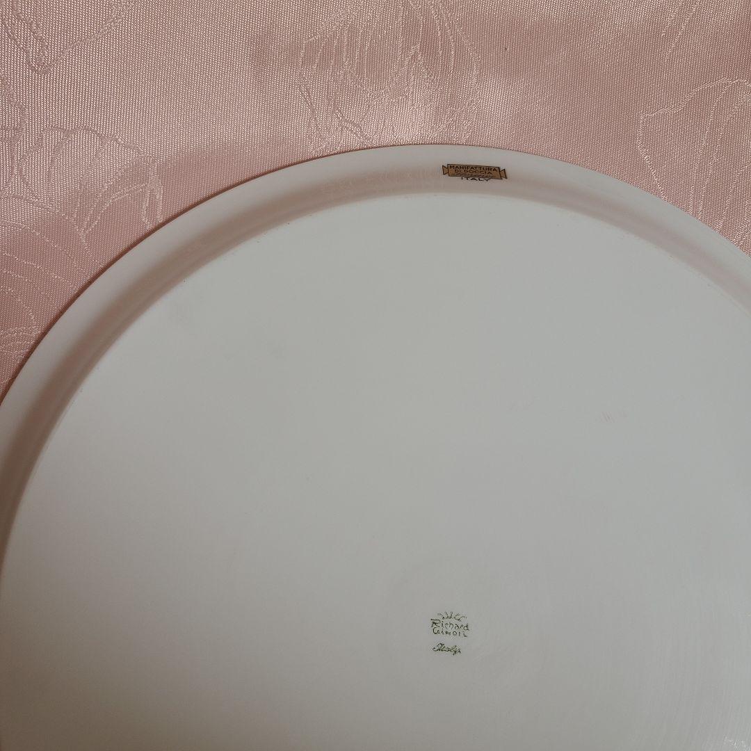 リチャードジノリ　アンティックローズ　31.5cm 大皿　プレート