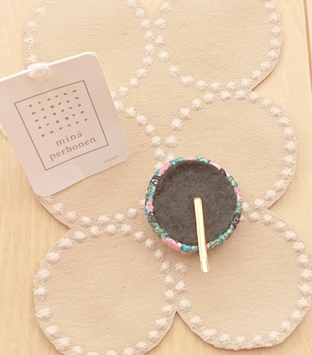 ご確認用☆ ミナペルホネン ☆ スカイフル ♪ & ちょうちょ ポニーフック ♪