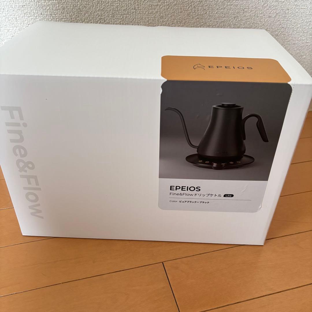 電気ケトル エペイオス コーヒー 0.9L 細口 スタイリッシュ 電気ポット