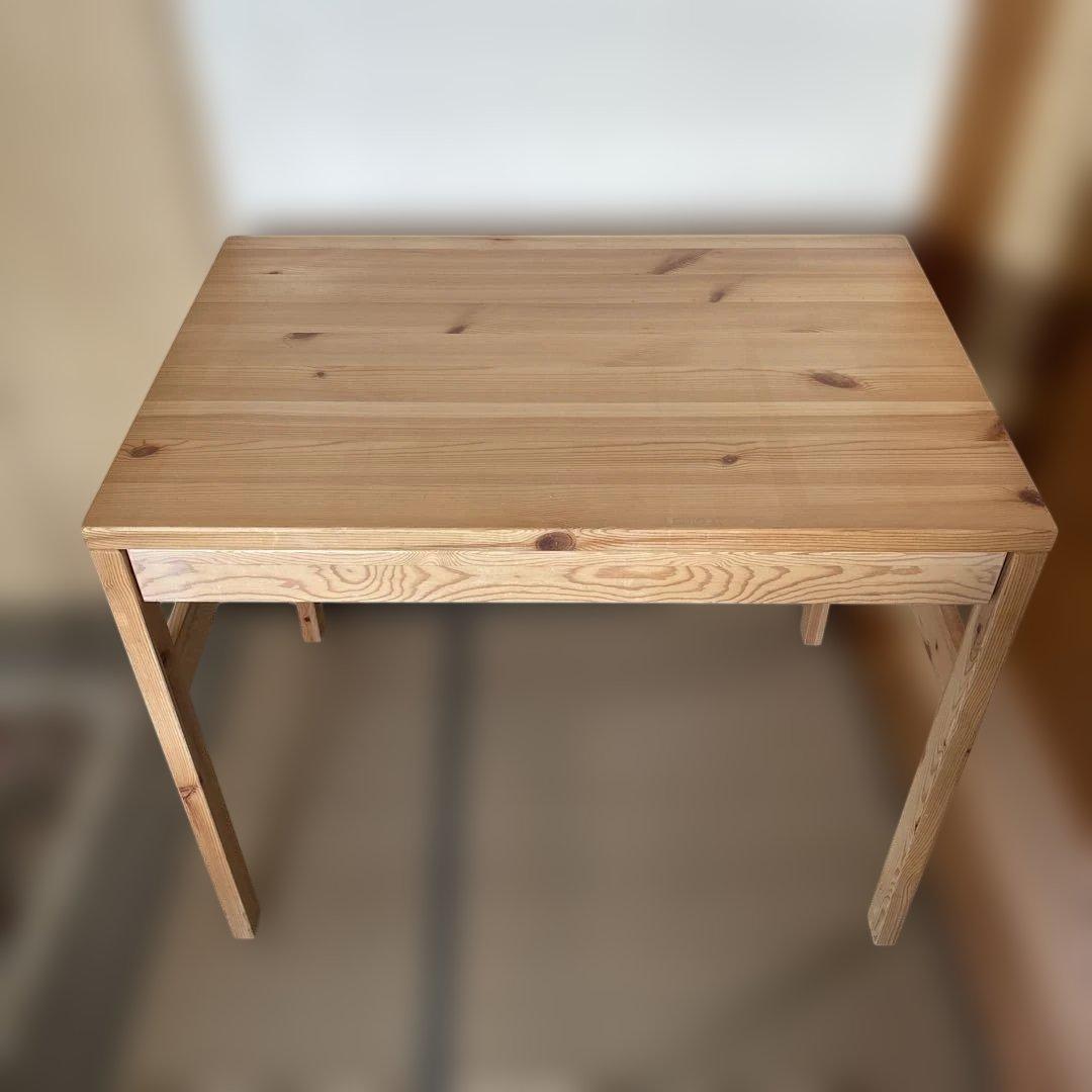 無印良品 パイン材デスク デスクワゴンセット1