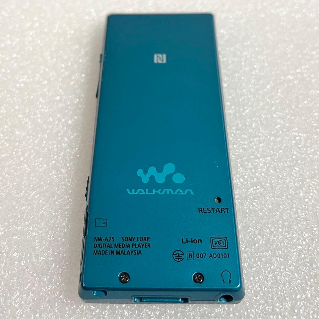 【バッテリー良好】ソニー　ウォークマン　NW-A25 16GB ブルー