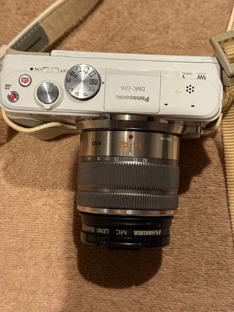LUMIX GF3ミラーレス一眼レンズ45-150mmカメラケースストラップ美品