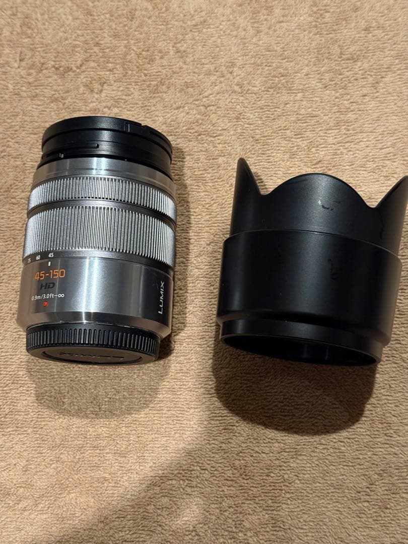 LUMIX GF3ミラーレス一眼レンズ45-150mmカメラケースストラップ美品