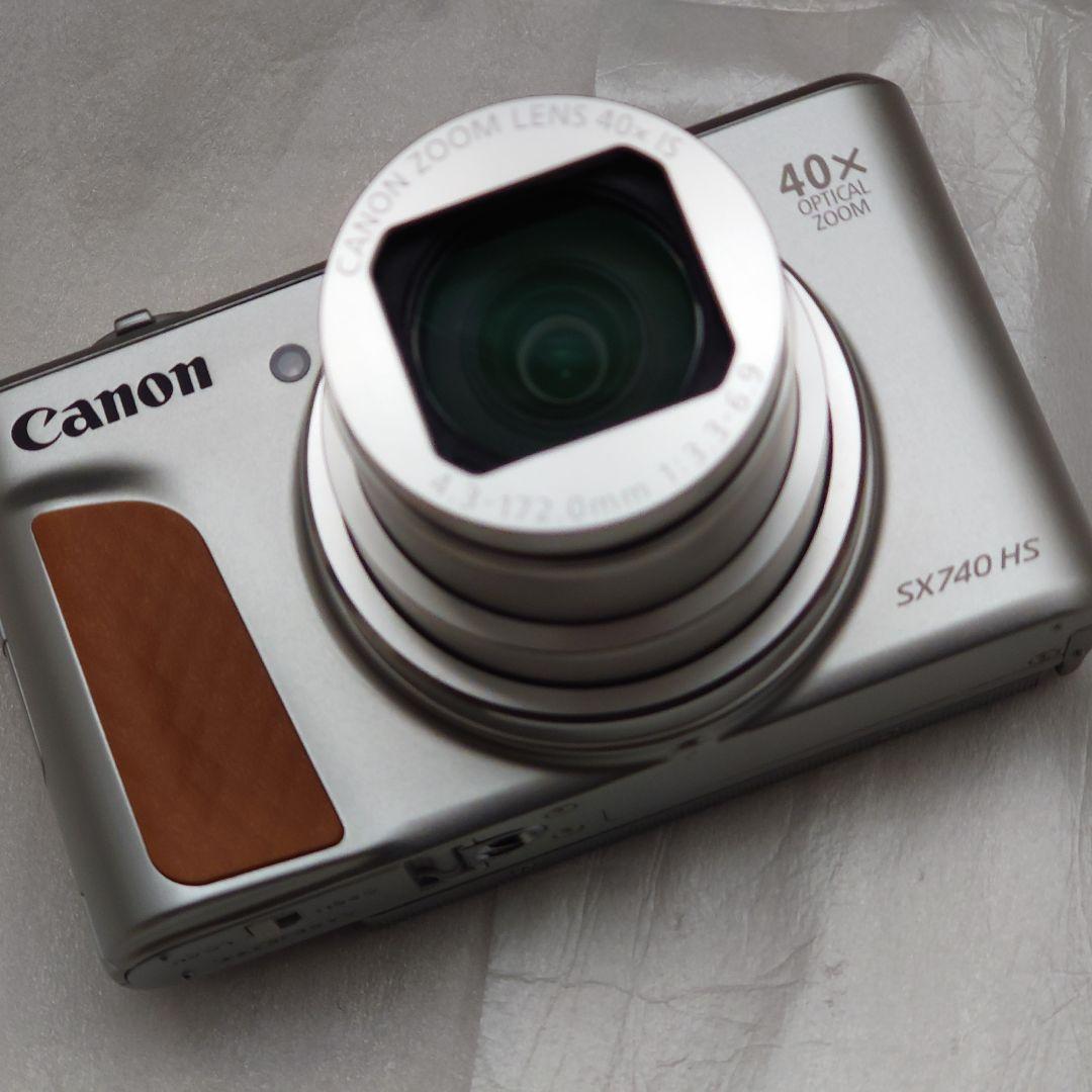 Canon PowerShot SX740 HS シルバー 本体と付属品