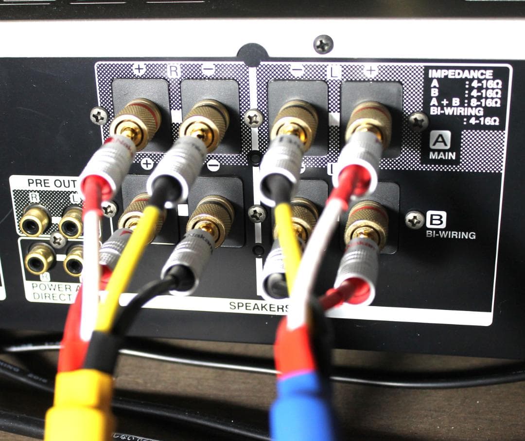 5500αゾノトーン ZONOTONE1.5m2本　4出力4入力用です。