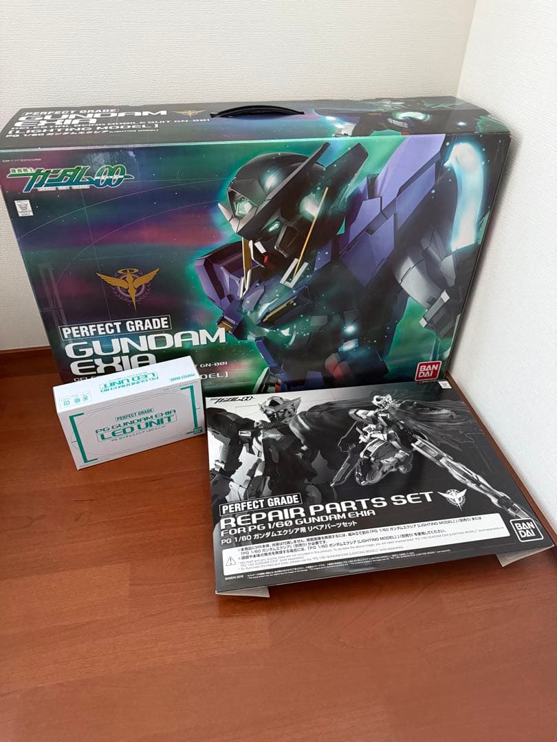 PG 1/60 ガンダムエクシア LIGHTING MODELリペアパーツセット
