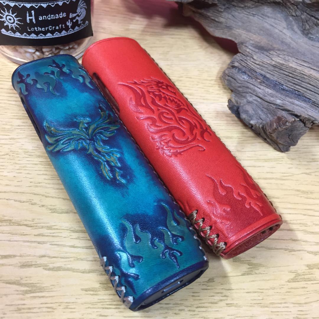 IQOS リニューアル版【028：てつや様リクエスト品】レザー ケース