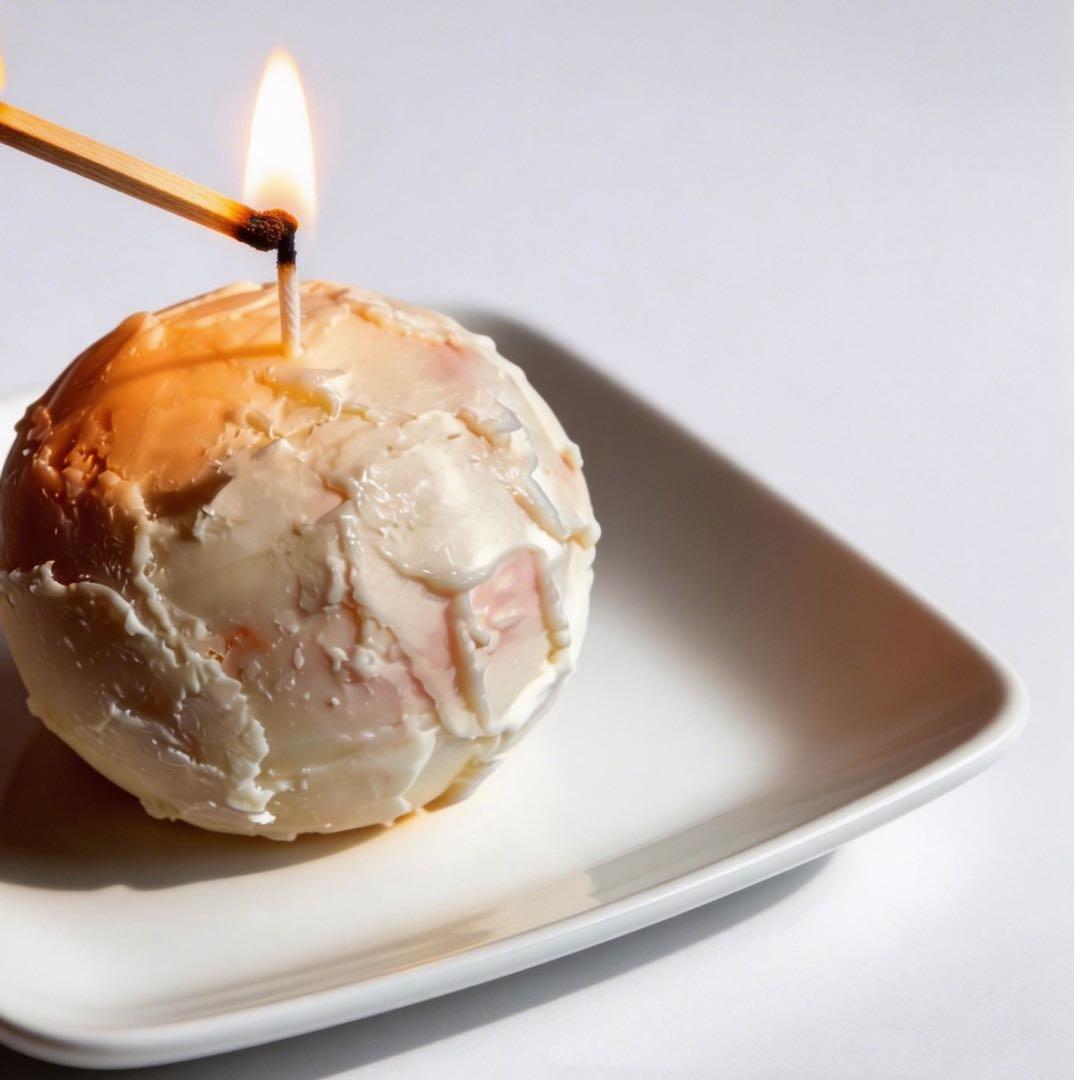 満月ソイキャンドル ひのき 天然精油 母の日ギフト インテリア