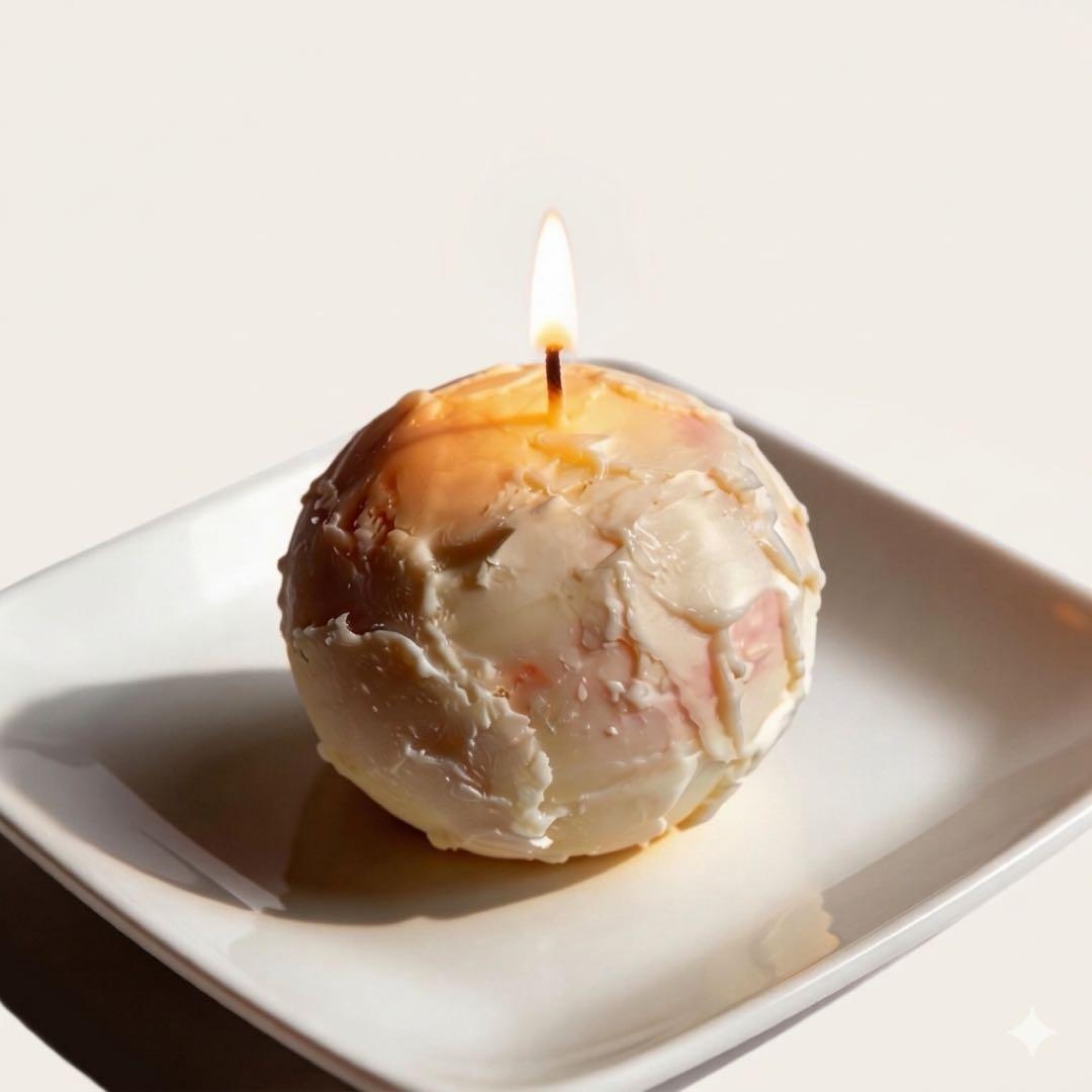 満月ソイキャンドル ひのき 天然精油 母の日ギフト インテリア