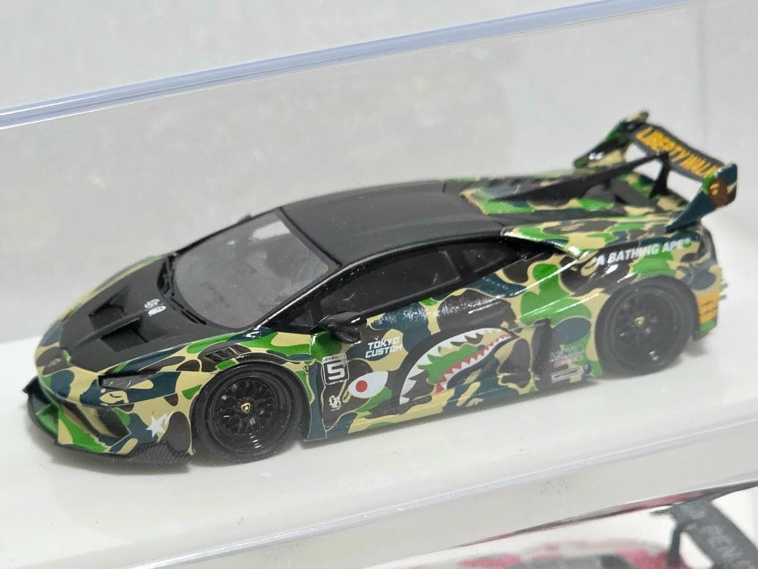 ミニカー 1/64 LB★WORKS ランボルギーニ ウラカン BAPE3セット