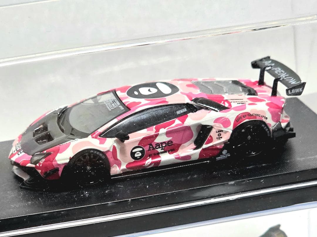ミニカー 1/64 LB★WORKS ランボルギーニ ウラカン BAPE3セット