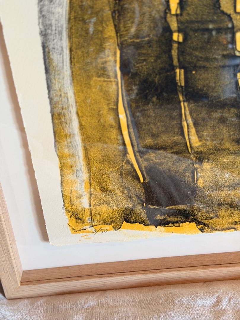 舟越桂　つくらるべき歌　リトグラフ 3/50 限定版　2002